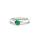 Zenith | Bague Émeraude Ronde